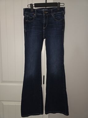 Ariat Women's Dark Indigo Flare Jeans- Size 27R